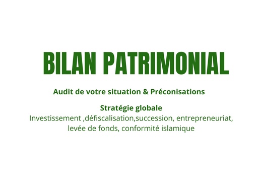 Bilan patrimonial - Audit